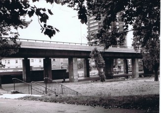 Maxilla site, pre-build early 70s, photo Barry Wilson