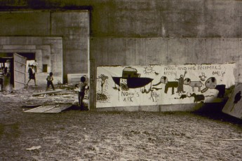C'ren playing under Westway circa '70s image courtesy of Westway Trust